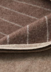 PREMIUM CASHMERE TWO TONE ZIP CARDIGAN
