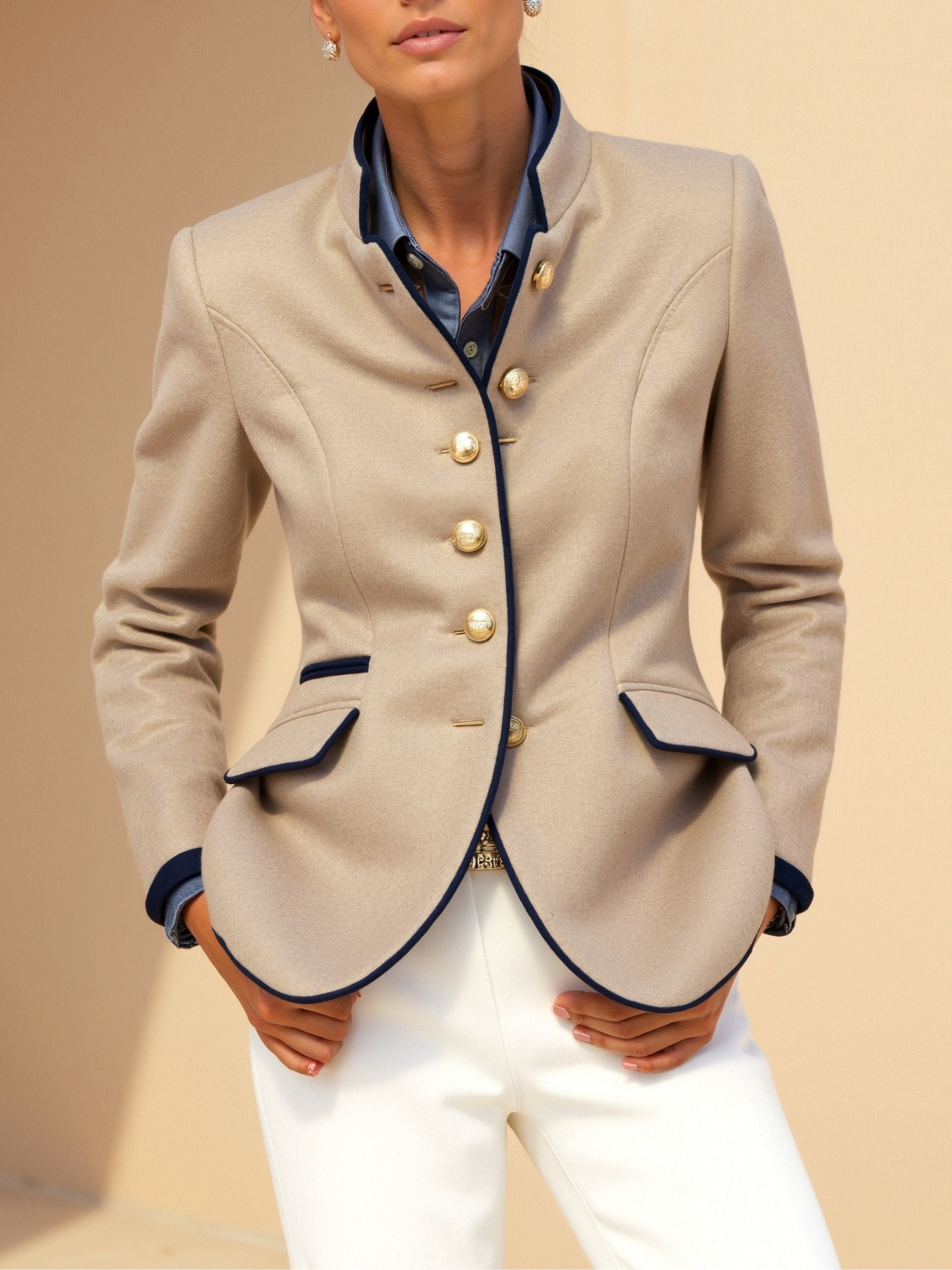 NOBA Vintage Park Button Coat Jacket