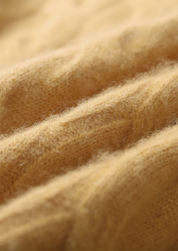 PREMIUM CASHMERE CABLE CREWNECK
