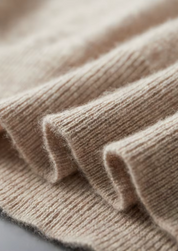 PREMIUM CASHMERE TWO TONE BUTTON POLO