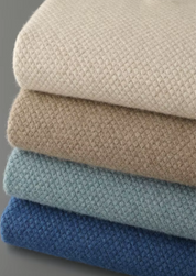 PREMIUM CASHMERE TEXTURED SWEATER POLO