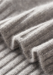 PURE CASHMERE MOCKNECK SWEATER