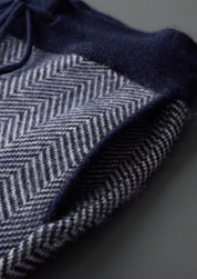 PURE EXTRA-FINE MERINO WOOL PATTERNED SET