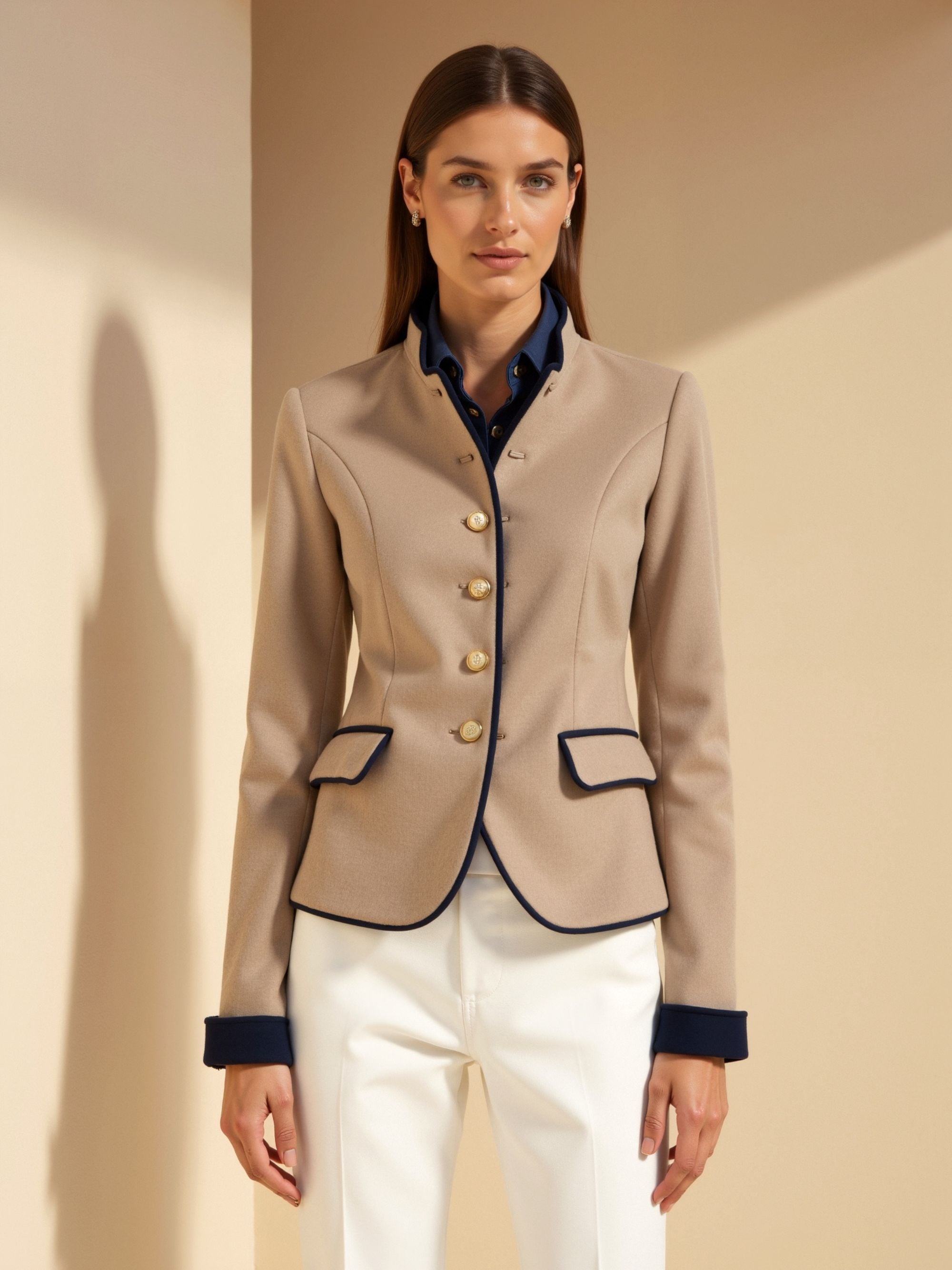 NOBA Vintage Park Button Coat Jacket