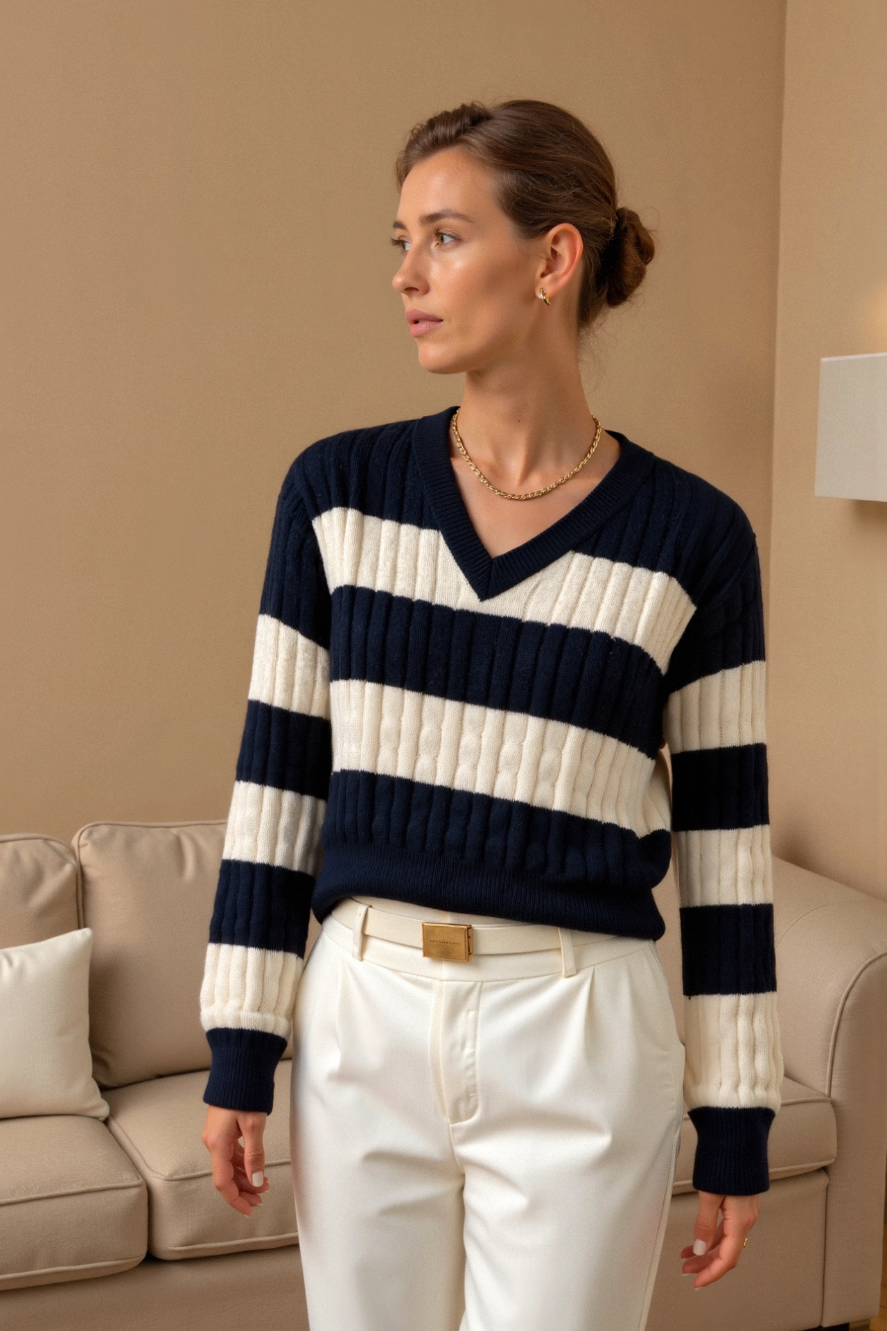 Drop Shoulder Sweater