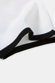 NOBA Knitted Quarter Zip Golf Polo