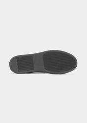 BLACK ESSENTIAL LEATHER SNEAKER