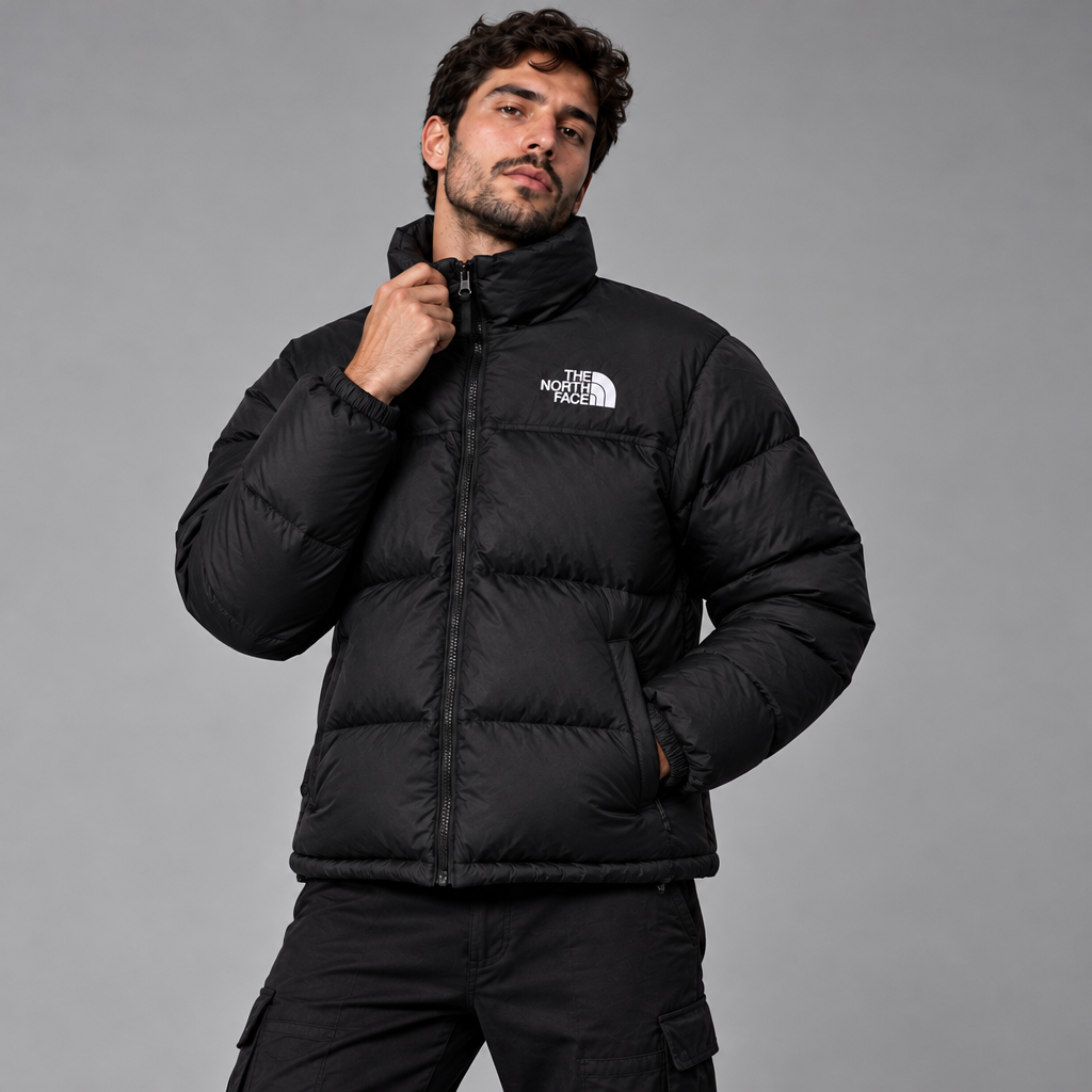 1996 Retro Nuptse Jacket – Black