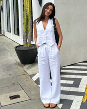 Linen Two-piece Set