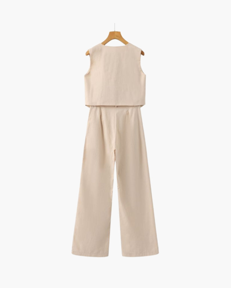 Linen Two-piece Set