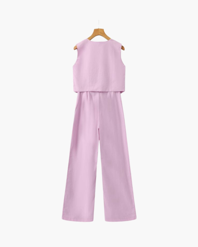 Linen Two-piece Set