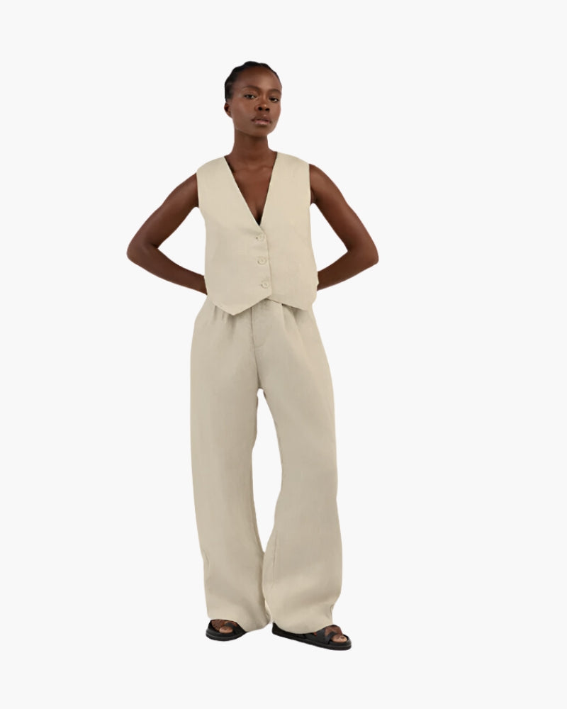 Linen Two-piece Set