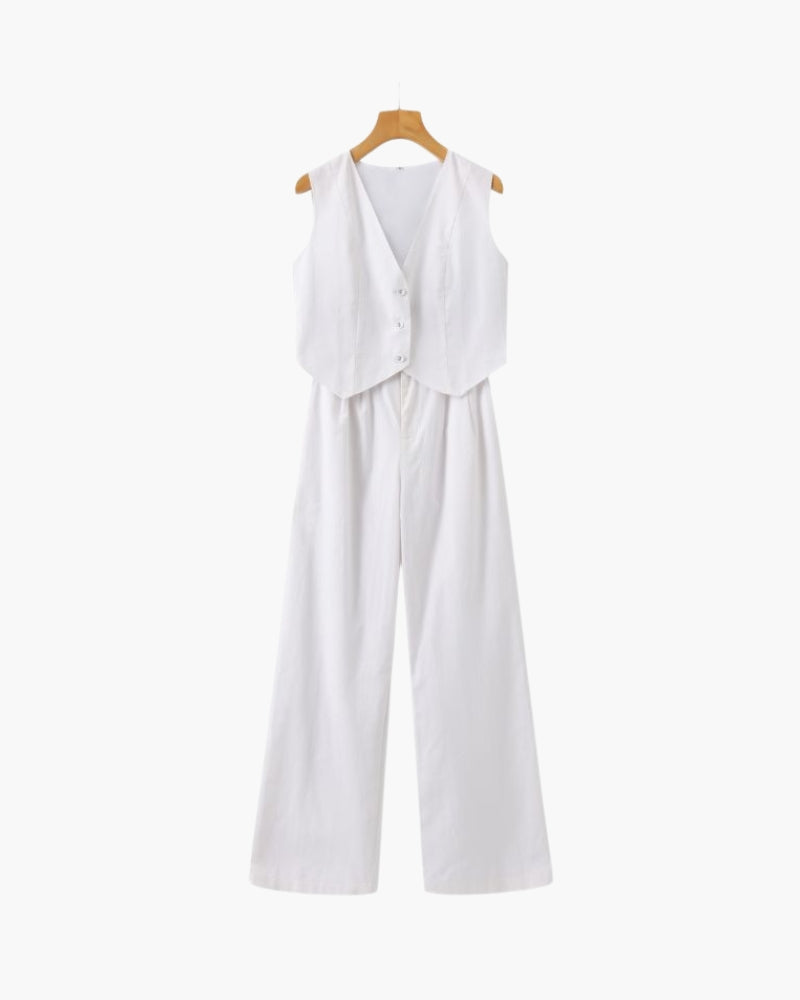 Linen Two-piece Set