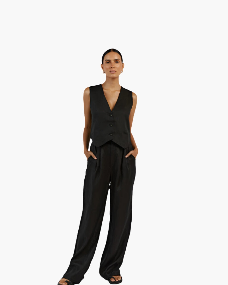 Linen Two-piece Set