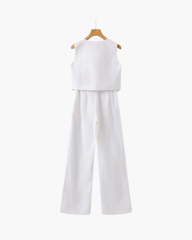 Linen Two-piece Set