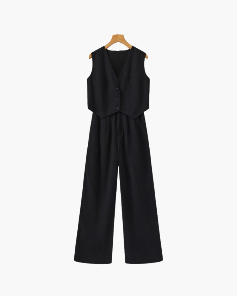Linen Two-piece Set
