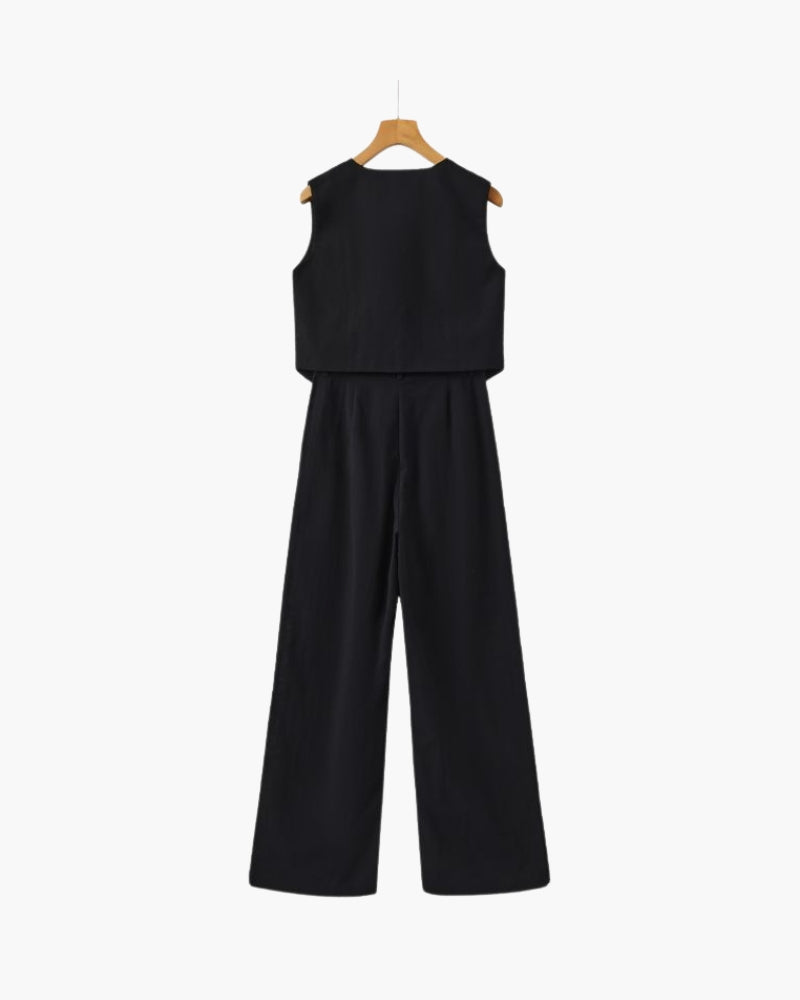 Linen Two-piece Set