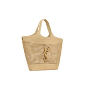 YSL ICARE in raffia