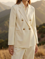 Double Breasted Elegant Blazer