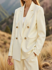 Double Breasted Elegant Blazer