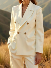 Double Breasted Elegant Blazer